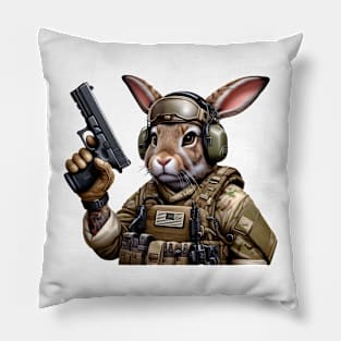 Tactical Rabbit Pillow