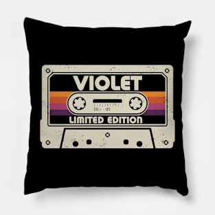 Violet Name Limited Edition Pillow