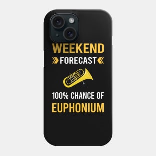 Weekend Forecast Euphonium Euphoniums Phone Case