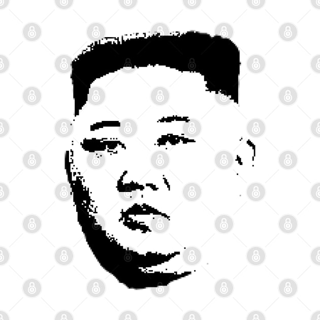 Kim Jong-un Pop Art Portrait by phatvo