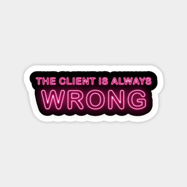 Graphic Designer / Programmer Humor Magnet by spiralrewind