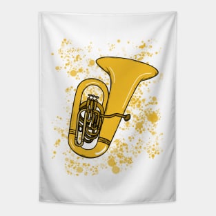 Tuba Teacher Tubaist Brass Musician Tapestry