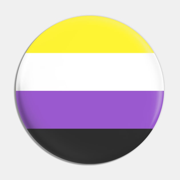 nonbinary pride Pin by hangryyeena