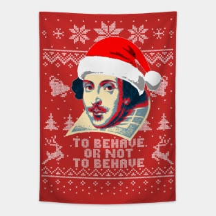 William Shakespeare To Behave Or Not To Behave Tapestry