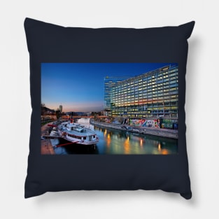 The Danube Canal Pillow