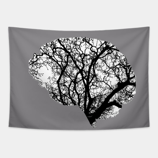 Brain Creative Design Tapestry by Original2000