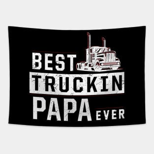 Best truckin' papa ever Tapestry