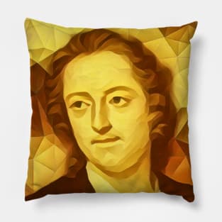 Thomas Gray Golden Portrait | Thomas Gray Artwork 9 Pillow