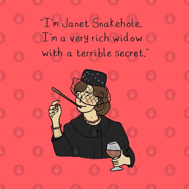 Janet Snakehole by JennyGreneIllustration