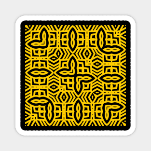 abstract pattern Magnet