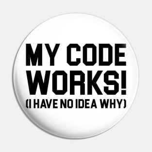 My Code Works Pin