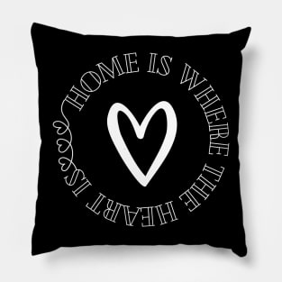 Home Is Where the Heart Is Pillow