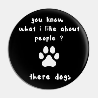 DOG LOVER Pin