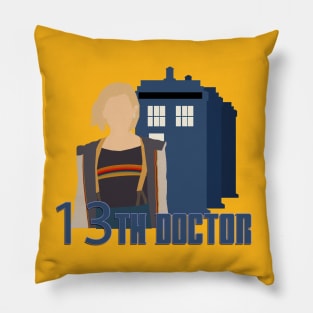 13th Doctor T-shirt Pillow