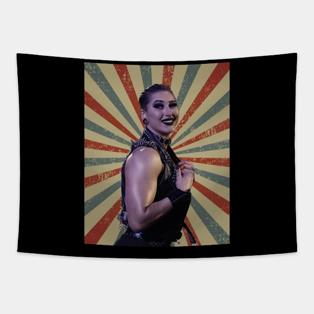 Rhea Ripley Tapestry by LivingCapital 