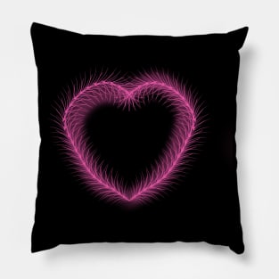 Love neon sign Pillow