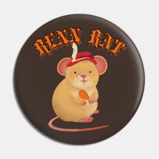 Renn Rat Pin