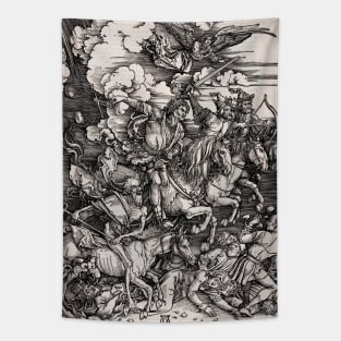 High Resolution Albrecht Dürer The Four Horsemen 1497 Tapestry