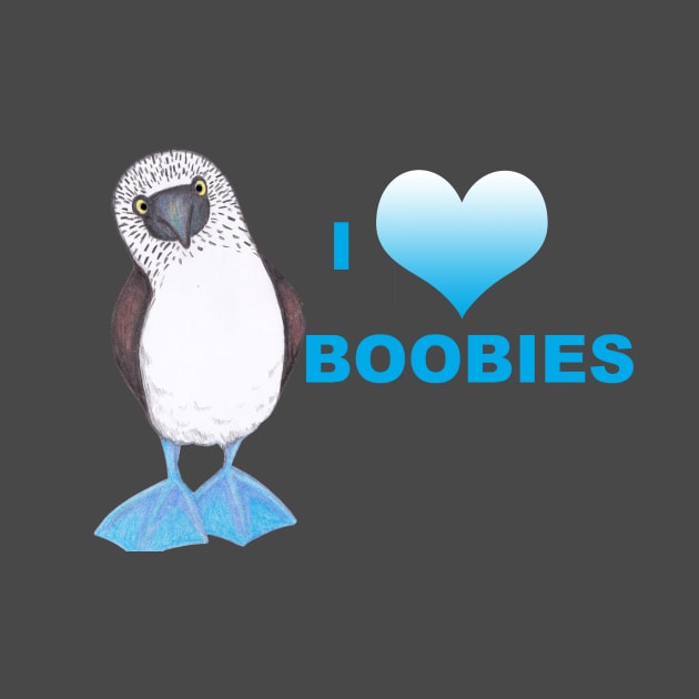 I Heart Boobies by Frank Herrera