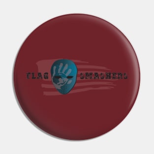 FLAG SMASHER Pin