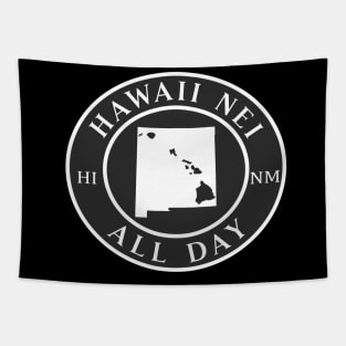 Roots Hawaii and New Mexico by Hawaii Nei All Day Tapestry