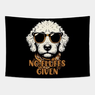 Goldendoodle Labradoodle No Fluffs The Dood Funny Doodle Dog Tapestry