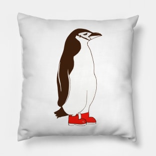 Penguin in wellies Pillow
