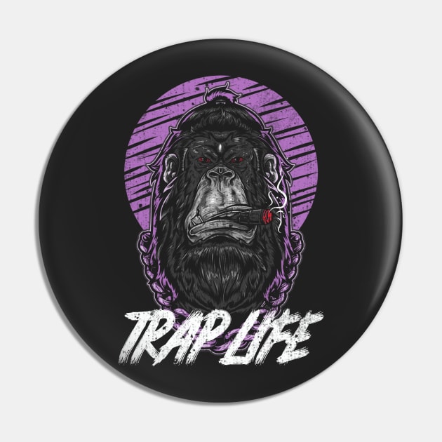 Trap Life Pin by WizardingWorld