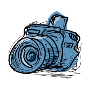 camera sketch T-Shirt