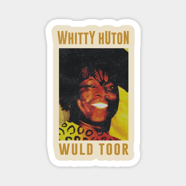 whitty hutton creme vintage Magnet by kalush club