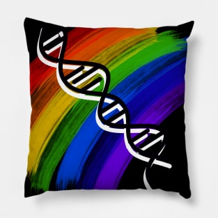 Rainbow DNA Pillow