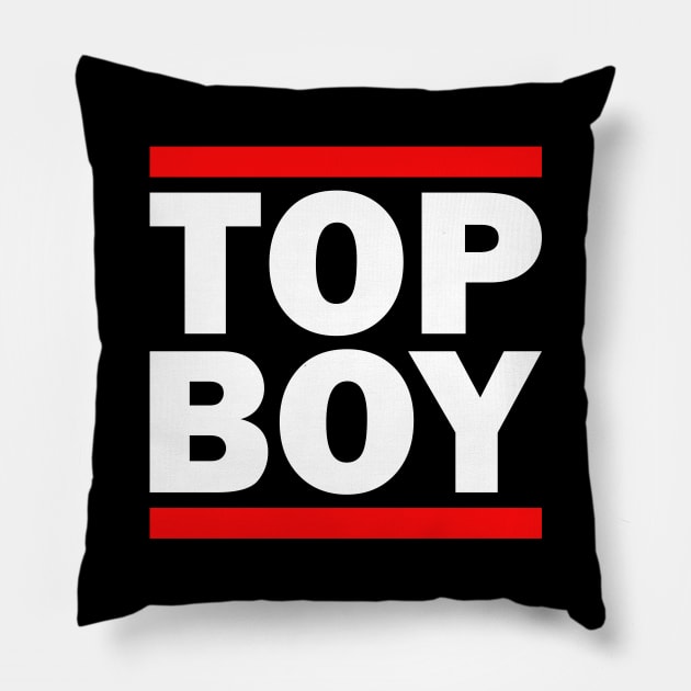 Top Boy Pillow by Indie Pop