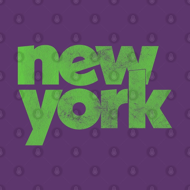 New York ///////// Retro Typography Design by DankFutura
