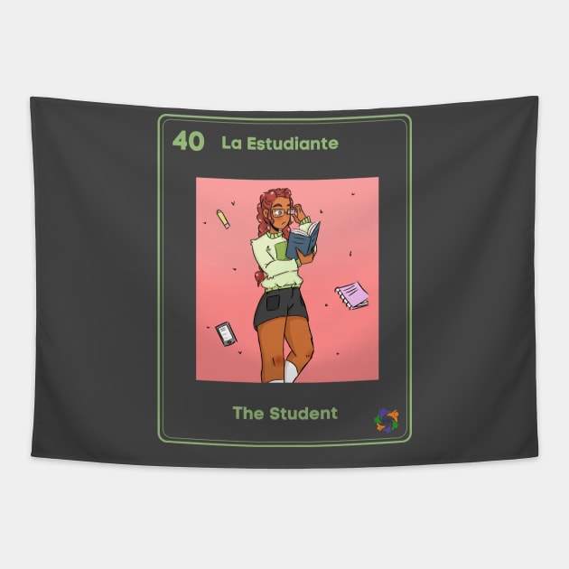 La Estudiante Tapestry by Somos Mujeres Latinas 