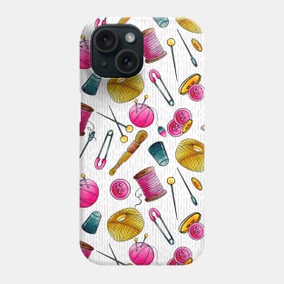 Sewing and Stitching Utensils Phone Case