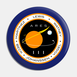Ares III Mission Patch Pin
