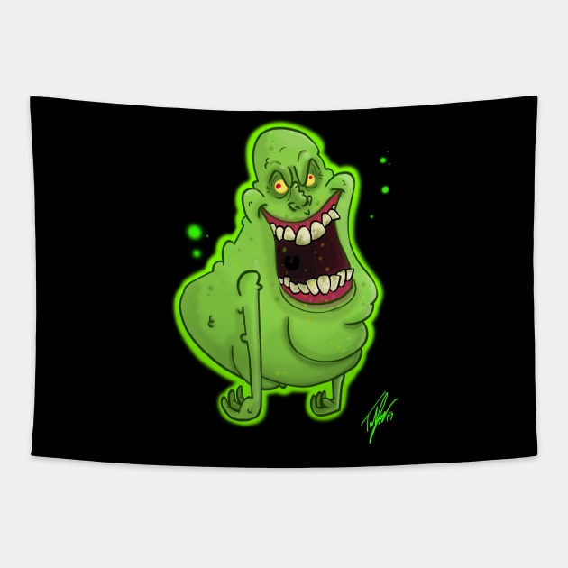 Slimer Tapestry by Tuckerjoneson13