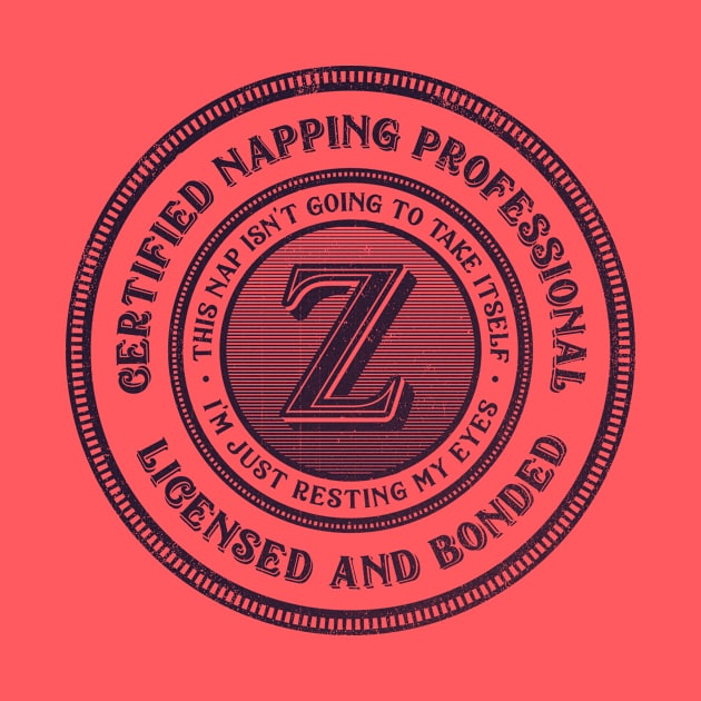 Napping Professional by kg07_shirts