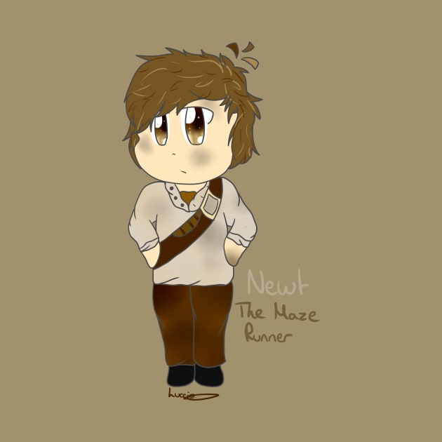 Chibi Newt - The Maze Runner by oh_shoot_arts