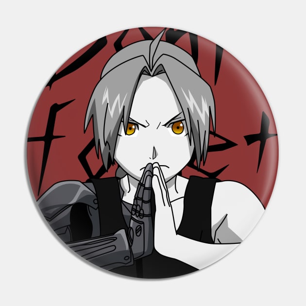 Edward Elric Pin by Brok Design