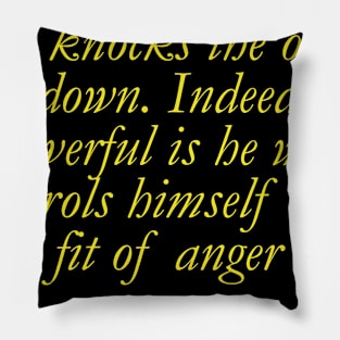 Anger Pillow