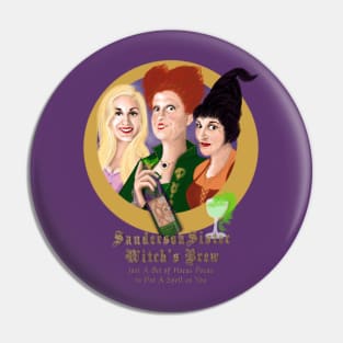 Sanderson Sister Witch's Brew Pin