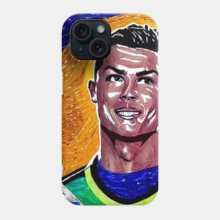 Ronaldo Art Tshirt Phone Case