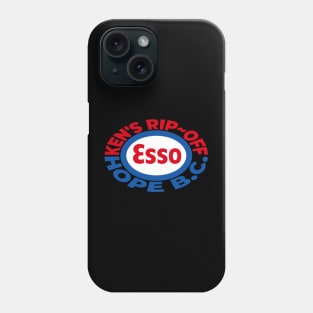 KEN'S RIP-OFF ESSO - HOPE B.C. Phone Case