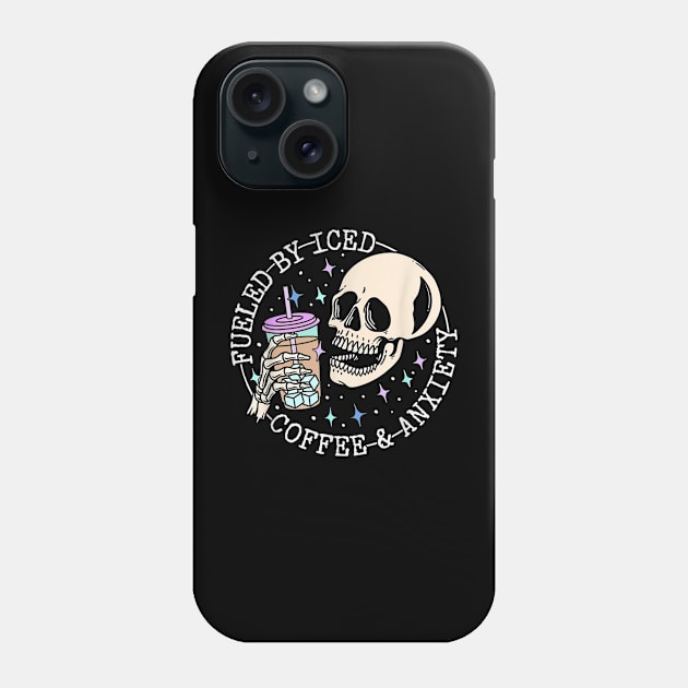 Skull Coffee Phone Case by zwestshops