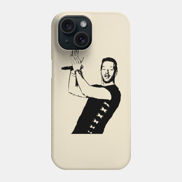 Chris Martin Vintage Phone Case by Tic Toc