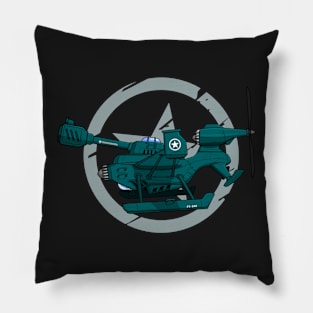 Flying Tank Pillow