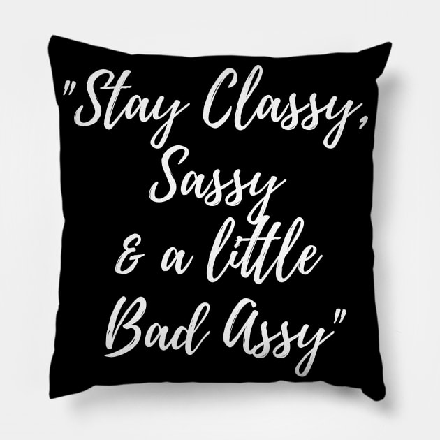 BadAss Pillow by TheBossBabe