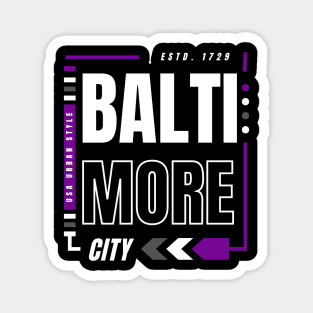 BALTIMORE CITY ABSTRACT DESIGN Magnet