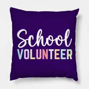 Funny National High School Volunteer Week Appreciation Pillow